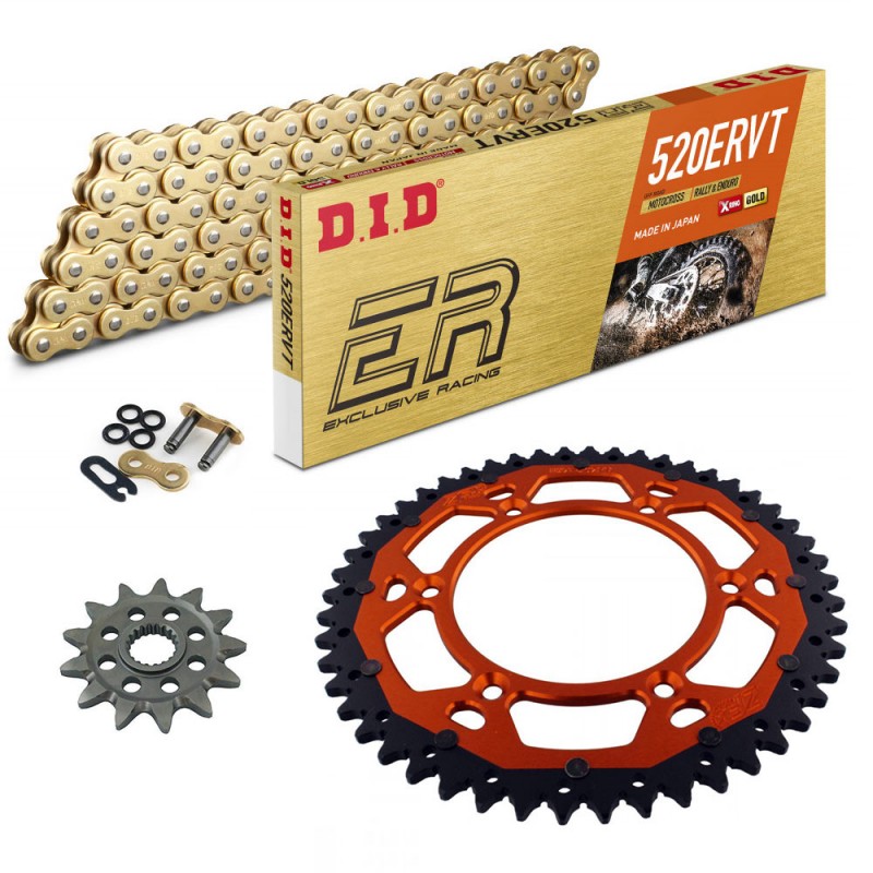 Sprockets & Chain Kit DID 520ERVT Off Road MX KTM 500 SX 95 