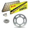 Sprockets & Chain Kit DID 530VX3 Gold & Black TRIUMPH Daytona 1200 97 