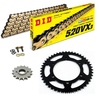 Sprockets & Chain Kit DID 520VX3 Gold & Black YAMAHA SR 250 SE 79-84 