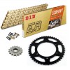 Sprockets & Chain Kit DID 520ERVT Gold YAMAHA WR 250 R 89