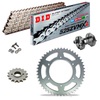 Sprockets & Chain Kit DID 525ZVM-X2 Silver APRILIA Mana 850 08-13 Free Riveter!