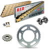 Sprockets & Chain Kit DID 530ZVM-X2 Gold HONDA CB 250 73 Free Riveter