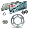 Sprockets & Chain Kit DID 530ZVM-X2 Silver HONDA CB 250 73