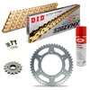 Sprockets & Chain Kit DID 520ZVM-X Gold HONDA CB 250 NDX 78-82