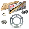 Sprockets & Chain Kit DID 520ZVM-X Gold HONDA XR 250 88-89 Free Riveter!