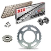 Sprockets & Chain Kit DID 520ZVM-X Silver HONDA XR 250 88-89 Free Riveter!