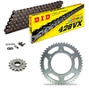 Sprockets & Chain Kit DID 428VX Steel Grey KAWASAKI KX 80 T1-T7 Conversion 428 91-97 