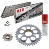 Sprockets & Chain Kit DID 525ZVM-X Steel Grey DUCATI 996 R / S 01-01