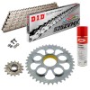 Sprockets & Chain Kit DID 525ZVM-X Silver DUCATI 996 R / S 01-01