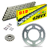 Sprockets & Chain Kit DID 428VX Silver KAWASAKI KX 80 83 