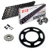 Sprockets & Chain Kit DID 520ZVM-X Black APRILIA RX 125 00 Free Riveter!