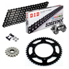 Sprockets & Chain Kit DID 520ZVM-X Black CAGIVA Mito 125 Evolution 00-04 Free Riveter!