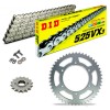 Sprockets & Chain Kit DID 525VX3 Silver TRIUMPH Scrambler 1200 XC 19-23 