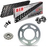 Sprockets & Chain Kit DID 525ZVM-X2 Black KTM RC8 R Track 1190 11-13 Free Riveter!