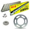 Sprockets & Chain Kit DID 530VX3 Silver TRIUMPH Daytona 1200 97 