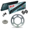 Sprockets & Chain Kit DID 530ZVM-X2 Black HONDA CB 250 75-77 Free Riveter