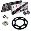 Sprockets & Chain Kit DID 530ZVM-X2 Black SUZUKI GSX-R 1100 Conversion 530 90-92 Free Riveter!