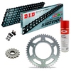 Sprockets & Chain Kit DID 530ZVM-X2 Black HONDA CB 250 73