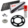 Sprockets & Chain Kit DID 530ZVM-X2 Black SUZUKI GSX-R 1100 Conversion 530 90-92