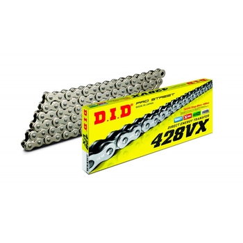 DID Chain 428 VX X-Ring Seals Pro Street Open Chain Gold