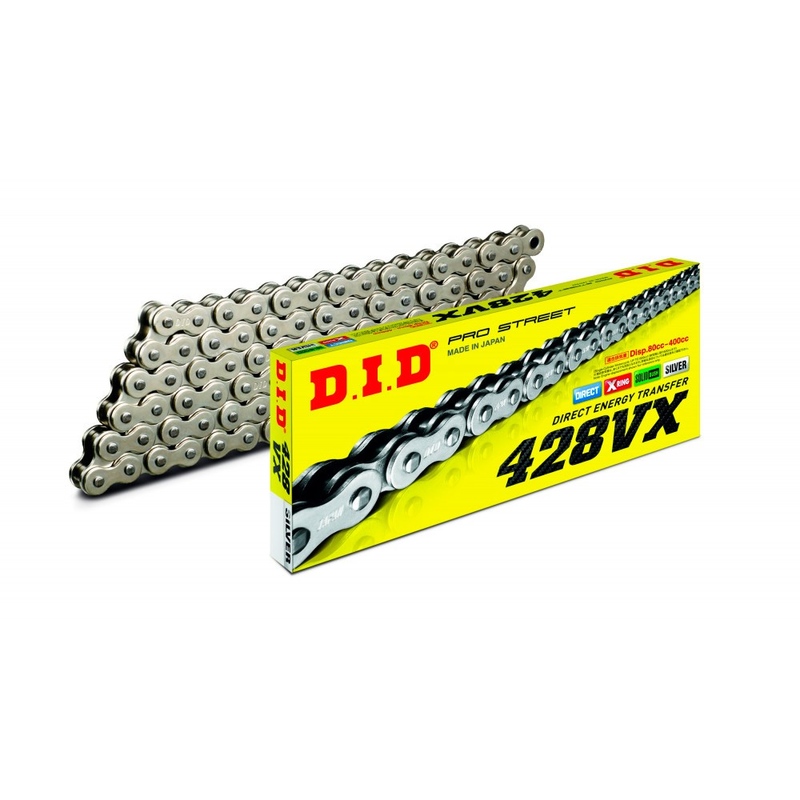 DID CHAIN 428 VX with X-RING Silver