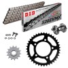 Sprockets & Chain Kit DID 520ZVM-X Steel Grey SUZUKI GS 500 E 94-98 Free Riveter!