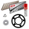 Sprockets & Chain Kit DID 520ZVM-X Silver SUZUKI GS 500 E 94-98 