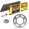 Sprockets & Chain Kit DID 428HD Steel Grey BENELLI TNT 125 Tornado 17-24 