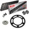 Sprockets & Chain Kit DID 525ZVM-X2 Black BMW M 1000 RR 21-24 Free Riveter 