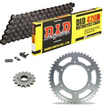 Sprockets & Chain Kit DID 420D Steel Grey HONDA MSX 125 21-24 